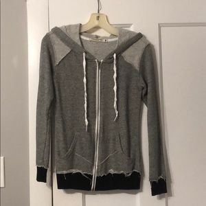 Target basic Gray zip up hoodie